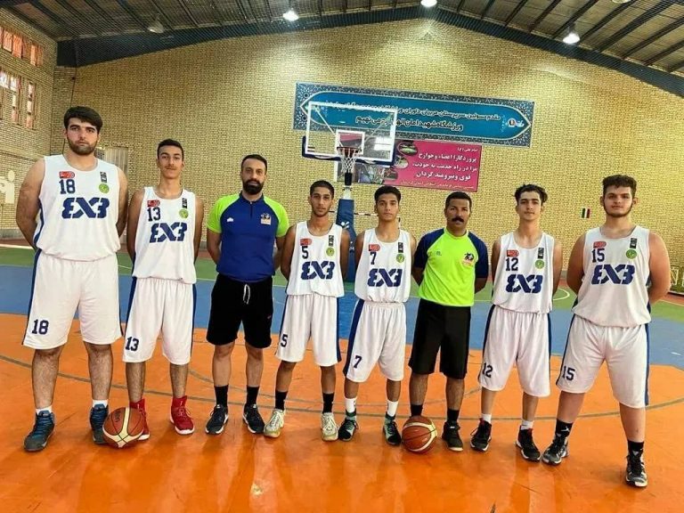 صعود پویش کردستان به لیگ دسته اول بسکتبال 3×3 کشور