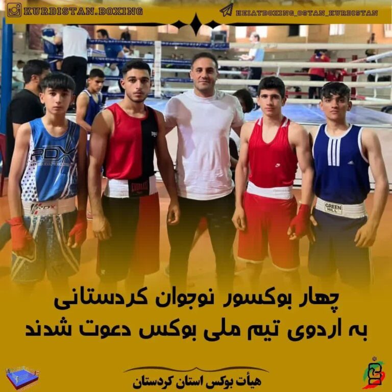 دعوت ۴ کردستانی به اردوی تیم ملی بوکس نوجوانان کشور