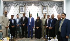 دیدار مسولین ورزش و جوانان استان کردستان با مسولین ورزش اقلیم کردستان عراق