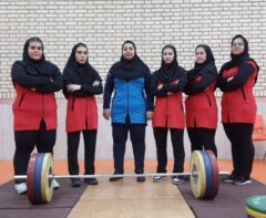 نایب قهرمانی تیمی کردستان در وزنه برداری دختران جوانان کشور