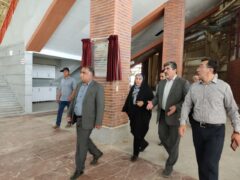 بازدید معاون عمرانی استانداری کردستان از مجموعه ورزشی ۲۲ گولان سنندج