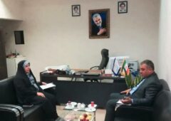 دیدار سرپرست اداره کل ورزش و جوانان استان با سرپرست معاونت هماهنگی امور اقتصادی استانداری کردستان