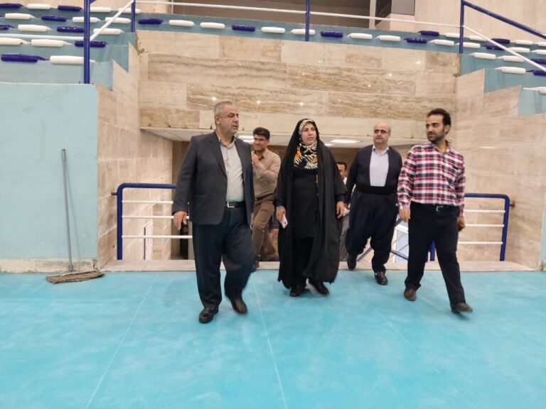 بازدید سرپرست اداره‌کل ورزش و جوانان کردستان و فرماندار بانه از پروژه های ورزشی این شهرستان