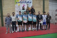 عنوان دوم سخناخ کردستان در داژبال کارگران کشور