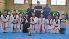 کردستان نایب قهرمان تکواندو خردسالان مناطق کشور