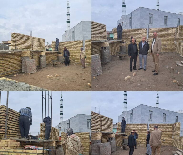 بازدید معاون دفتر توسعه ورزش روستایی و عشایری وزارت ورزش و جوانان از روند احداث پروژه های خانه نشاط و تندرستی روستایی کردستان