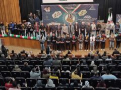 آیین تجلیل از مدال آوران و مربیان و داوران کردستانی عرصه های جهانی و آسیایی و بین المللی و استعداد های برتر ورزش کردستان برگزار شد
