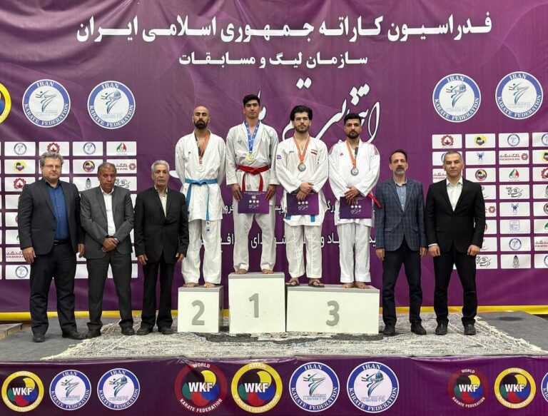 کاراته کای کردستانی مدال نقره کشور را به خود اختصاص داد