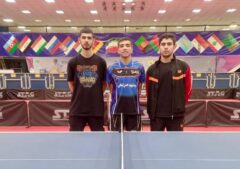 کسب ۲ عنوان قهرمانی پینگ پنگ باز کردستانی در آسیای میانه و انتخابی تیم ملی جوانان