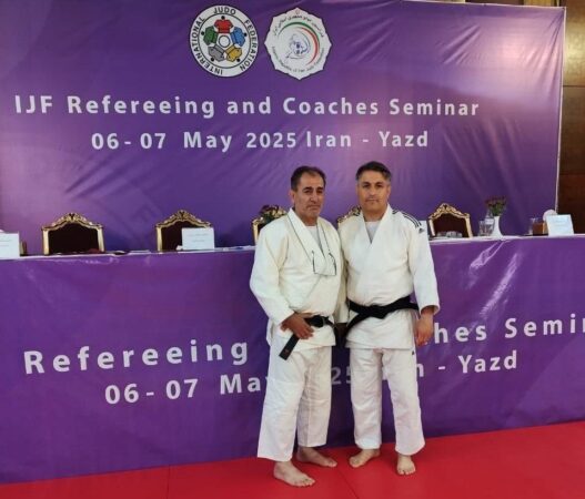 حضور ۲ داور کردستانی در سمینار بین المللی داوری فدراسیون جهانی جودو ijf حضور ۲ داور کردستانی در سمینار بین المللی داوری فدراسیون جهانی جودو ijf