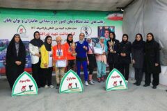کردستان قهرمان مسابقات  پارادوومیدانی ماده دوها بانوان کشور  شد