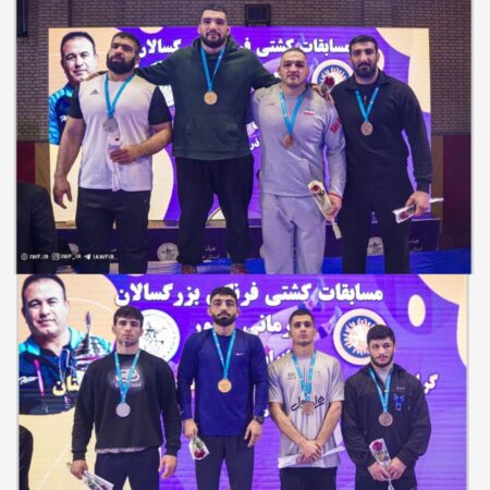 پایان کار کردستان در مسابقات کشتی فرنگی بزرگسالان کشور با کسب ۲ مدال برنز