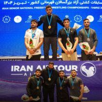 کشتی آزاد کردستان با کسب ۲ مدال برنز در رده ششم کشور ایستاد