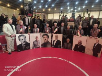 تجلیل بزرگ و به یاد ماندنی پهلوان عبدالله عزیزی از ۸ پیشکسوت سرشناس ورزش کردستان