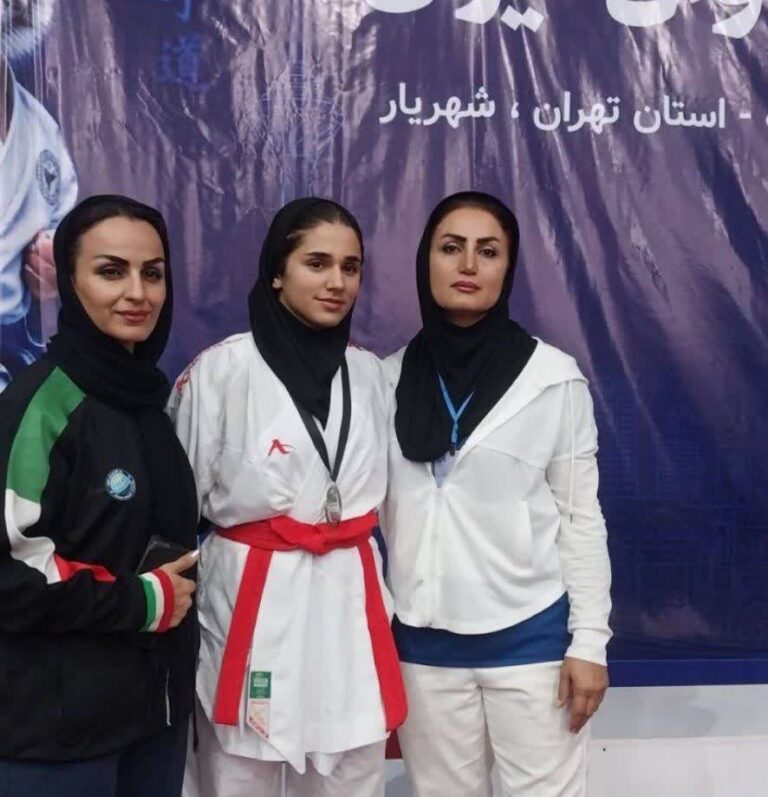  نایب‌قهرمانی بانوی کردستانی در لیگ کاراته‌ وان کشور