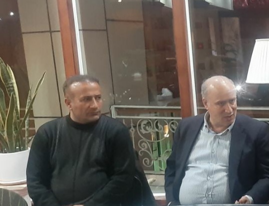 جلسه مهدی تاج با رییس هیات فوتبال کردستان جلسه مهدی تاج با رییس هیات فوتبال کردستان